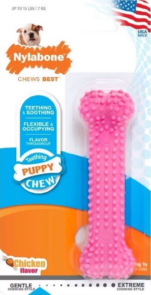 Nylabone puppy chew chicken flavor best sale