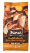 Merrick grain free dry dog food real chicken & sweet clearance potato