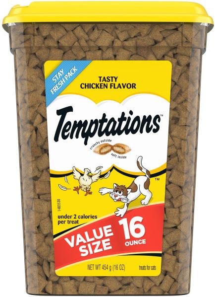 Temptations dental cat treats sale