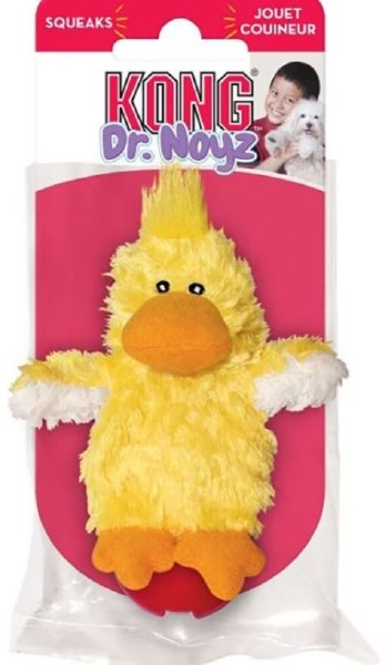 Kong Dr Noyz Duck Plush Dog Toy Extra