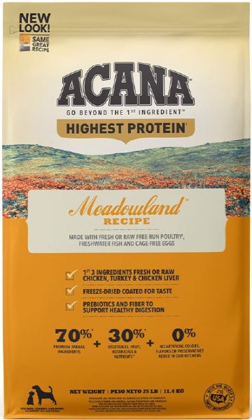 Acana meadowland cat food best sale