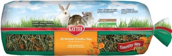 Kaytee Timothy Hay with Marigold Small Animal Food 24oz Pet