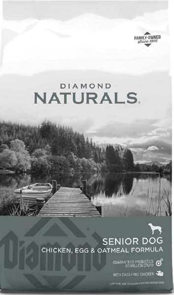 Diamond Naturals Senior Formula Dry Dog Food 18lb Pet Store