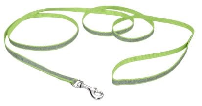 Lazer Bright Reflective 3/8 inch x 6ft Lime Geometric Shapes Leash