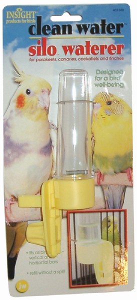 JW Pet Clean Water Silo Bird Waterer Pet Store Dog Food Cat