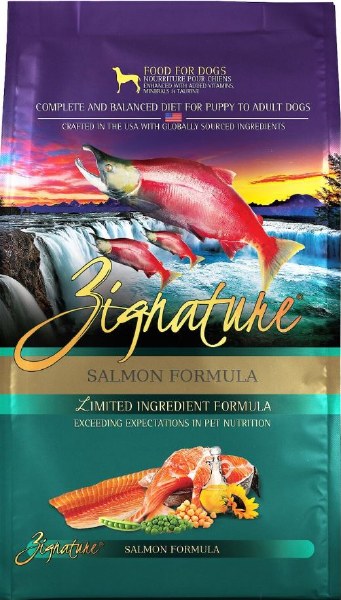 Zignature Limited Ingredient Formula Salmon and Chickpea Recipe