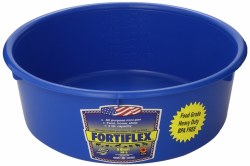 FortiFlex Mini Pan Feeder, Dog Bowls, Blue, 5Qt