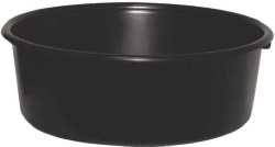 FortiFlex Mini Pan Feeder, Black, 5Qt