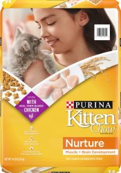 Purina Kitten Chow, Dry Cat Food, 14lb