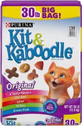 Purina Kit and Kaboodle Original Dry Cat Food 30 lb
