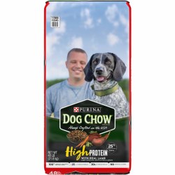 Purina Dog Chow High Protein Lamb, Dry Dog Food, 44lb