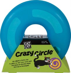 Petmate Fat Cat Crazy Circle, Cat Toy, Small