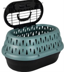 Petmate Top Load Cat Crate, Teal