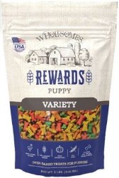 Wholesomes Puppy Variety Biscuit Dog Treats 2lb