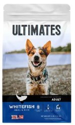 Ultimates Whitefish and Brown Rice Advanced Nutrition Adult Formula, Dry Dog Food, 5lb