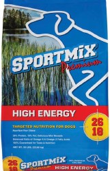 Sportmix Adult Hi-Energy Mini Chunk, Chicken, Dry Dog Food, 50lb