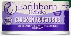 Earthborn Holistic Chicken Fricatssee Recipe Grain Free Canned, Wet Cat Food, 5.5oz