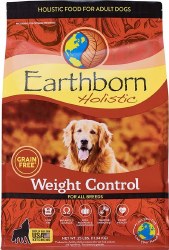 Earthborn Holistic Weight Control Grain Free Natural Dry Dog Food 25lb
