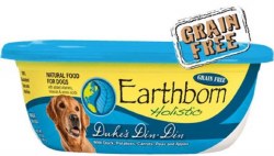 Earthborn Holistic Tubs Dukes Din Din Grain Free Natural Canned Wet Dog Food 8oz