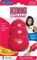 Kong Classic Dog Toy, Red, Medium