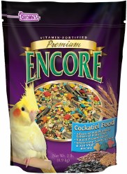 FMBrowns Premium Encore Cockatiel, Bird Food, 2lb