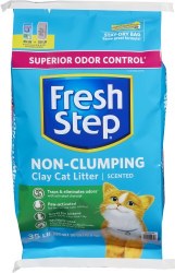 Fresh Step Clay Cat Liter 35lb Bag