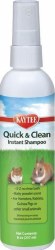 Kaytee Quick and Clean Instant Small Animal Dry Shampoo, Baby Powder Scent, 8oz