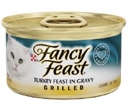 Purina Fancy Feast Grilled Turkey, Wet Cat Food, 3oz