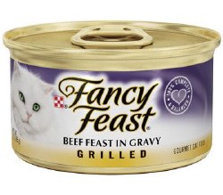 Purina Fancy Feast Grilled Beef, Wet Cat Food, 3oz