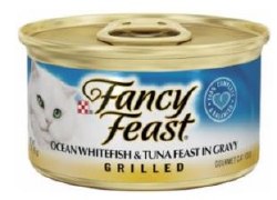 Purina Fancy Feast Grilled Fish and Tuna, Wet Cat Food, 3oz
