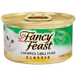 Purina Fancy Feast Chopped Grilled Feast, Wet Cat Food, 3oz