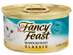 Purina Fancy Feast Gourmet Seafood, Wet Cat Food, 3oz