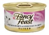 Purina Fancy Feast Chicken Heart and Liver, Wet Cat Food, 3oz