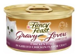 Purina Fancy Feast Gravy Lovers Chicken, Wet Cat Food, 3oz