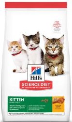 Hills Science Diet Kitten Formula with Chicken, Dry Cat Food, 3.5lb