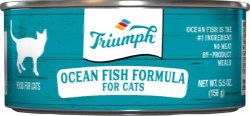 Triumph Ocean Fish Formula Premium Canned Wet Cat Food 5.5oz