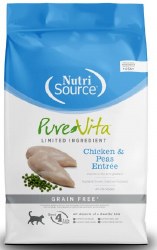 PureVita Grain Free Chicken Entree, Dry Cat Food, 12lb