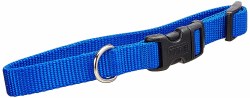 5/8 inch x 10-14 inch Adjustable Collar Blue