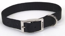 Coastal 1 inch x 18 inch Collar Black