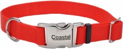 1 inch x 18-26 inch Adjustable Titan Collar Red