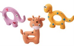 Spot Latex Rings, Dog Toy, Assorted, 5 inch