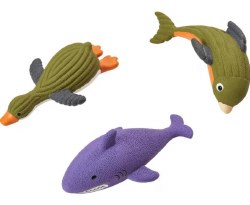 Spot Latex Sea Friends, Dog Toy, Assorted, 8 inch