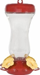 Perky Pet Top Fill Glass Hummingbird 16oz