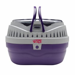 Living World Knot Carrier Purple 7 Gray 9 inch x 6.8 inch x 6.1 inch