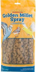 Sunseed Golden Millet Spray, Bird Treat, 7oz
