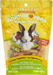 Sunseed Vitakraft AnimaLovins Garden Patch Small Animal Treats 3.5oz