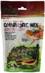 Zilla Reptile Munchies Omnivore Mix Reptile Food 4oz