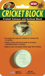 Zoo Med Lab Cricket Block Reptile Food and Supplement 5oz