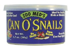 Zoo Med Lab Can o Snails Reptile Food 1.70oz