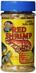Zoo Med Lab Large Sun Dried Shrimp Turtle Treats and Reptile Food, .5oz